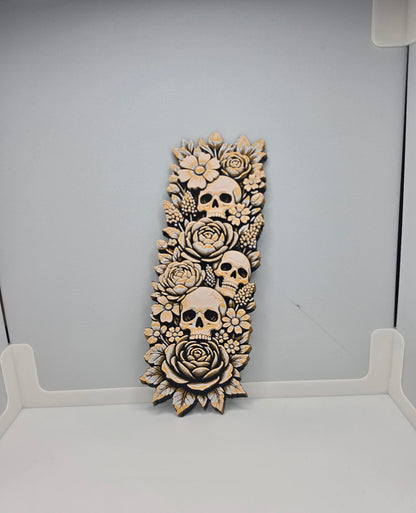 Skulls and Flowers