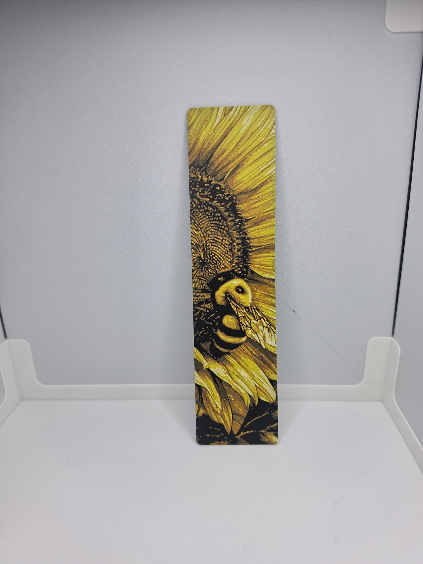 Yellow Bee & Flowers  (2pack)