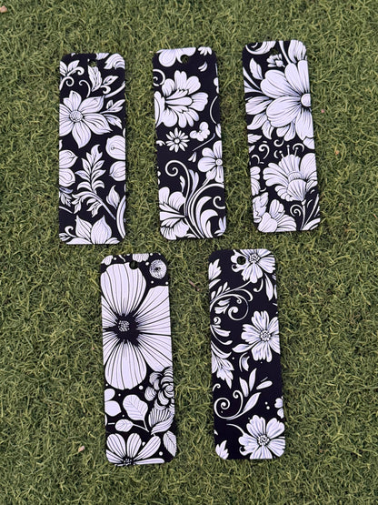 Black and White Floral