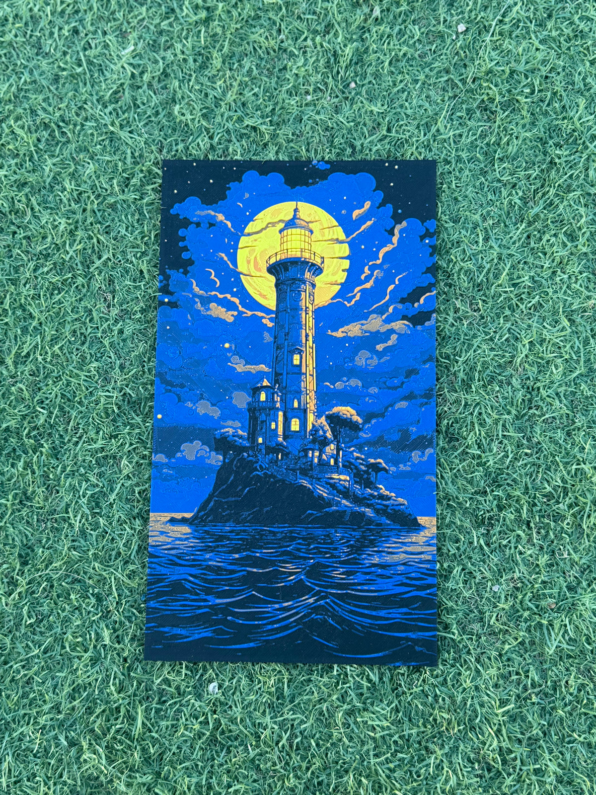 Moonlit Lighthouse