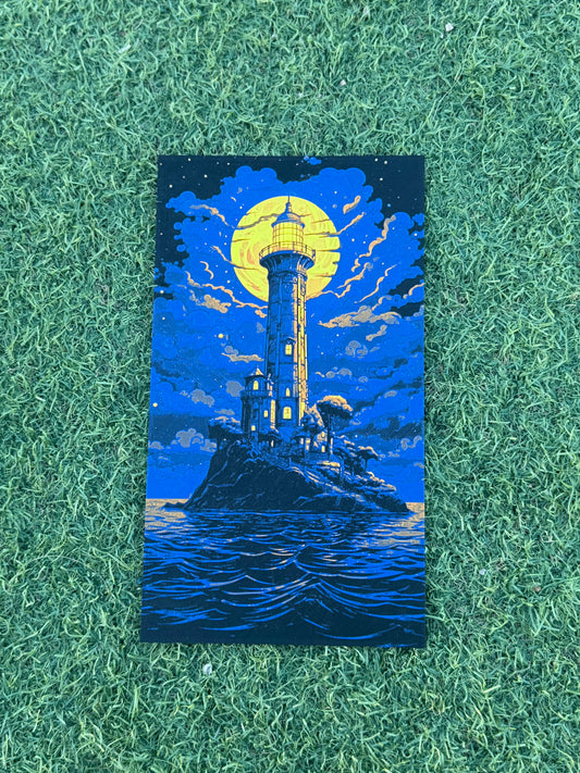 Moonlit Lighthouse