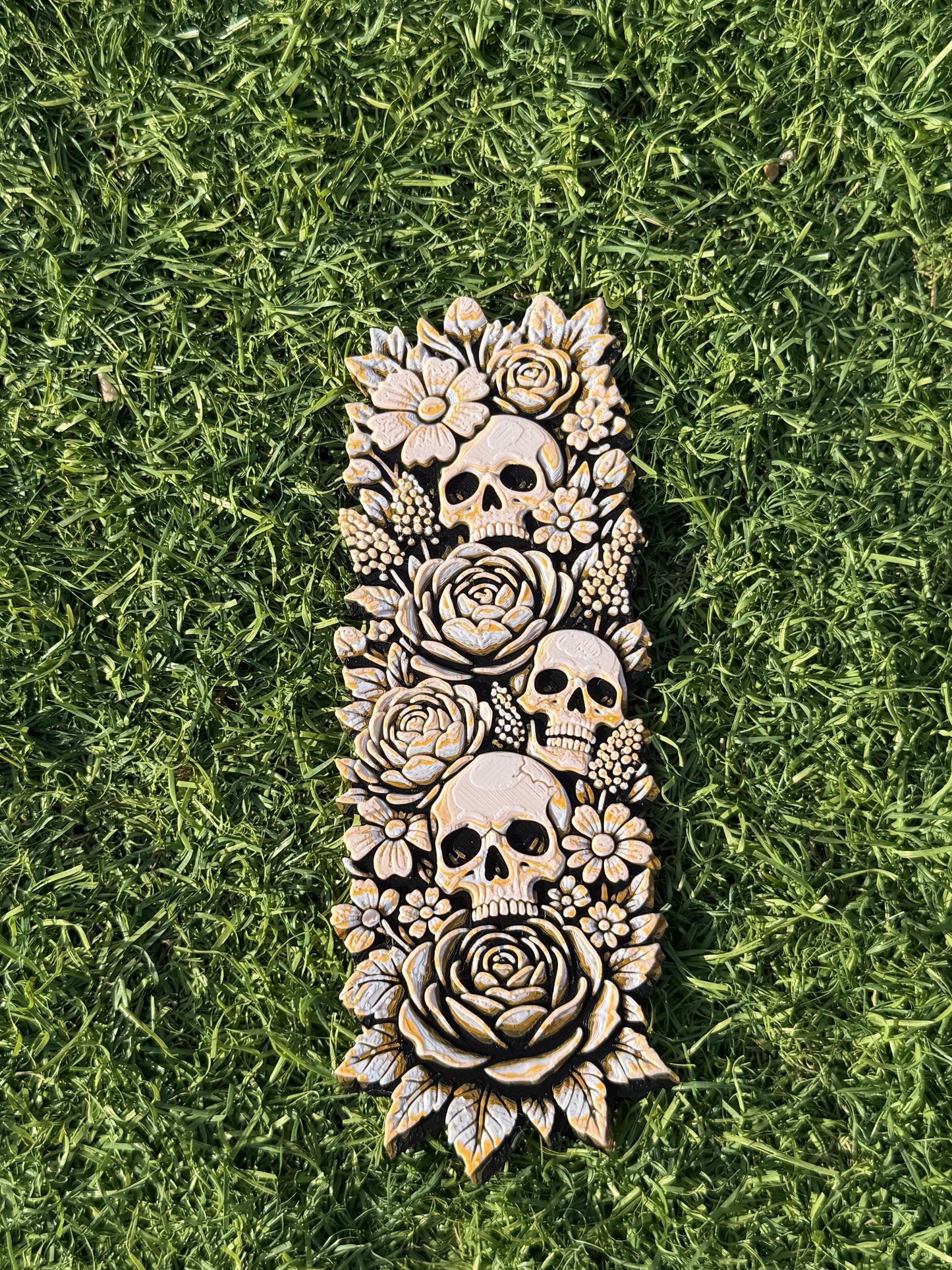 Skulls and Flowers