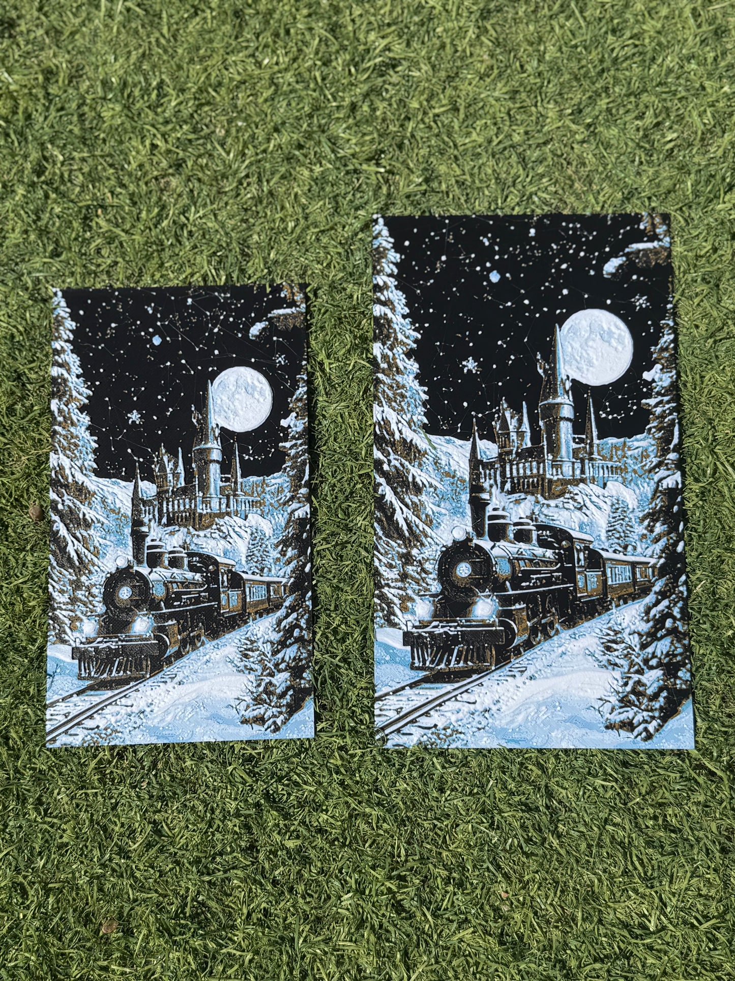 Snowy Train