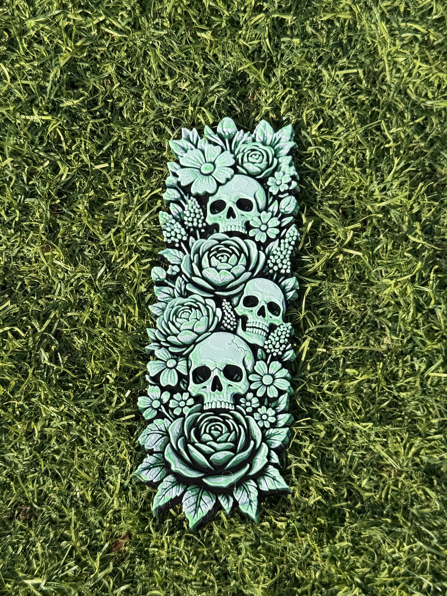 Skulls and Flowers